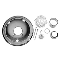 Danco 28971 Trim kit for Delta Single-handle Tub/Shower faucets, chrome
