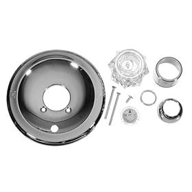 Danco 28971 Trim kit for Delta Single-handle Tub Shower faucets, chrome by Danco