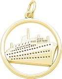 Cruise Ship Charm by Rembrandt Charms