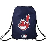 Cleveland Indians Navy Blue Nylon Drawstring Backpack