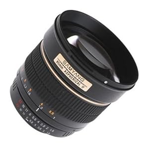 Samyang AE 85 mm f/1.4 Aspherical IF (pour Nikon) Samyang AE 85 mm f/1.4 Aspherical IF (pour Nikon)