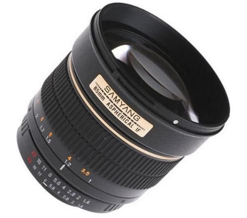 SAMYANG 85 mm f / 1.4 AE Lens For Nikon