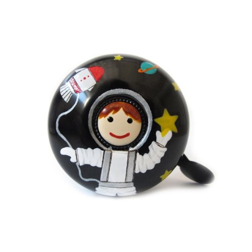 Kikkerland Dring Dring Bike Bell, Space Boy On Sale