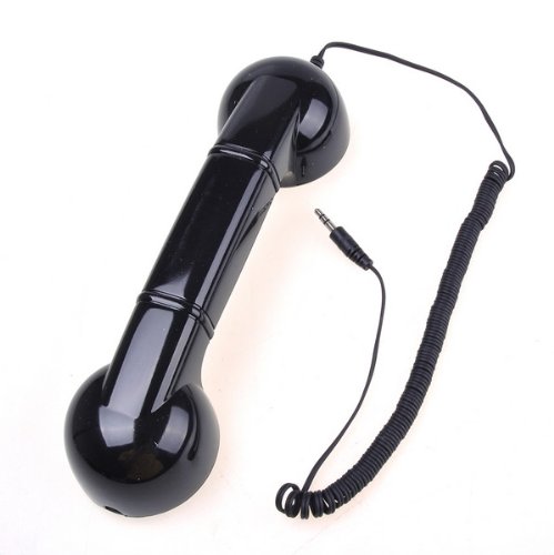 BestDealUK Retro Handset Cell Phone Telephone Earphone Receiver 3.5mm For Mac iPhone 4 iPad