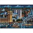 MASTERPIECES 1000 PC PUZZLE LONDON SUITCASE