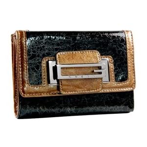 Buy Guess Camden Ladies PA073667 BRN MULTI Brown multi-color Tri-fold Wallet by GUESS
