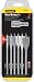Stanley ST-04770 6 Piece 1/4-Inch to 7/8-Inch Spade Bit Assortment with Knurled Connector