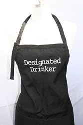 Olive Stripe Basic Apron 2500 906