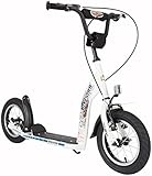 Bikestar 12 inch (30.5cm) Kids Kick Scooter White