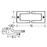 Burner Asmby, Fig-8, Ss, 18 X 7.5; Sun