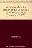 Report of the committee of Privy Counsellors on ministerial memoirs