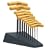 Bondhus 13390 Set of 10 Hex T-handles with Stand, sizes 3/32-3/8-Inch