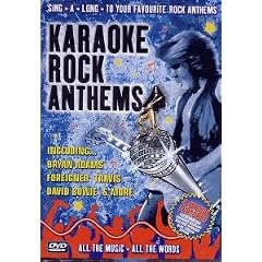 Karaoke - Rock Anthems [2003] [DVD]