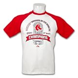 Boston Red Sox MLB Official 2007 World Series Champions Locker Room Raglan T-Shirt at Majestic
