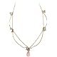 Designers Selection (デザイナーズセレクション) アクセサリー ネックレス 真鋳 ローズクォーツ WN080001A