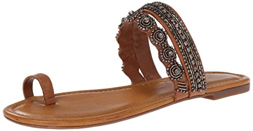 Jessica Simpson Women's Rakelle Dress Sandal, Light Luggage, 9 M US