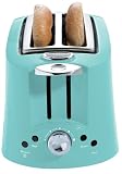 Hamilton Beach 22119 Eclectrics All-Metal 2-Slice Toaster, Sea Breeze