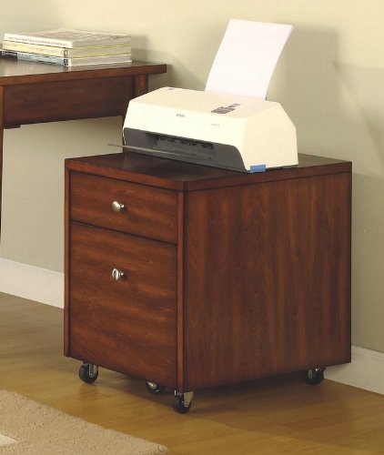 Contemporary Letter Size Portable File Cabinet