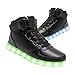 iTURBOS Hover Light Up Shoes - Light Up LED Shoes for Kids - 7 Static & 3 Dynamic Color Modes, 1 Strobe Mode - Trendy Rechargeable LED Sneakers (Charger Included)