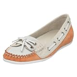 Sperry Top-Sider Women's Nautical Ballet Moccasin,Coral/Bone,9.5 M