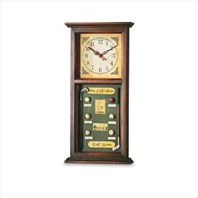 Click here to buy HISTORY OF GOLF CLOCK by SMK.
