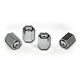 Viper-New Style Logo Black Valve Cap Set