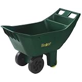 Buy Ames True Temper 2463875 4-Cubic-Feet Easy Roller Lawn Cart by Ames True Temper