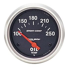 Auto meter 3347 Sport-Compact Oil Temperature Gauge