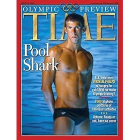 Olympic Preview: Pool Shark / TIME Cover: August 9, 2004, Art Poster by TIME Magazine