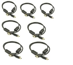 7 x 3ft Advanced 1.3a HDMI Cable, Supports well over 1080p exclusively designed for Close Hassle free Cable Connections to your Favorite Components including PS3, Denon, Harmon Kardon, Onkyo, or Sony Receivers, XBOX 360, LCD, and Plasma TV Monitors, Media Server/Computer, Blue-Ray or DVD Player