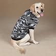 Casual Canine Green Camo Fleece Lined Hunting Hoodie Hooded Dog Sweatshirt Large