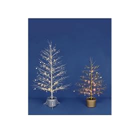 180cm Fibre Optic Sequin Twig Tree FT062896