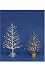 180cm Fibre Optic Sequin Twig Tree FT062896