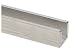 Aluminum Channel Type 6063-T5 ASTM-B221 3/4 x 3/4 x 1/8 Thick