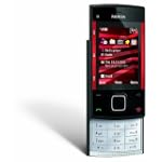 Nokia X3 Slider Unlocked GSM Phone with 3.5 MP Camera and 2 GB SD Slot--US Version with US Warranty (Red/ Black)