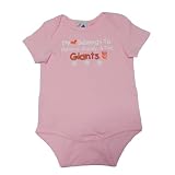 MLB San Francisco Giants Baby / Infant One-Piece Bodysuit / Romper / Onesie - Pink (Size: 24)