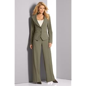metrostyle Two-Button Pantsuit