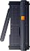 Fiskars SureCut Recycled Titanium Portable Paper Trimmer, 12- Inch (01-005454)