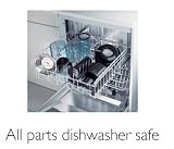 picture of Philips HR1861 Aluminium Whole Fruit Juicer with Juice Jug and Cleaning Brush