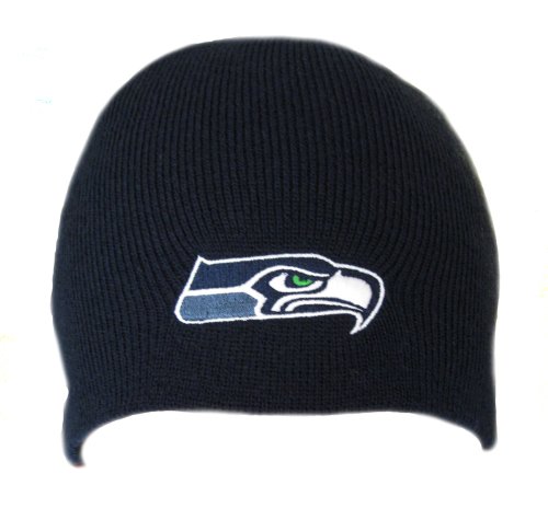 NFL Cuffless Beanie Seattle Seahawks - Navy Blue