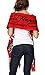 Ed Hardy Skull and Sword Rectangle Knit Scarf - Red