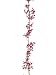 Pack of 6 Beautiful Red Mini Berry Christmas Garlands 6 feet long