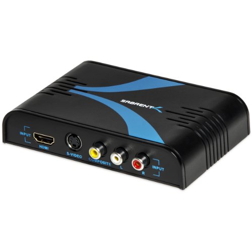 Sabrent HDMI,RCA, Composite S-video R/L Audio to 1080P HDMI Converter With power Adapter(DA-CPHD) On Sale