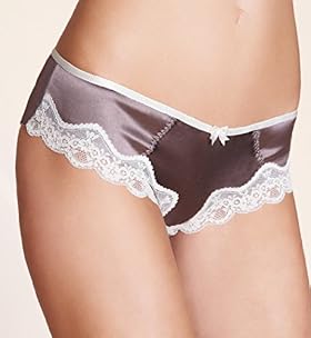Limited Collection High Leg Brazilian Knickers with Silk