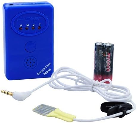 3 in 1 Adult Baby Bedwetting Enuresis Urine Bed Wetting Alarm + Sensor With Clamp - Blue by Prosperouss