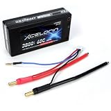 7.4V 3800mAh 2S2P 60C LiPo, 96mm:22