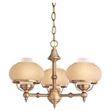 IMAGE OF Monte Carlo Fans MC181IB Brass Fan Light Kit Iberian Bronze