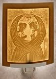 Sisters Fairy by Amy Brown Porcelain Garden Lithophane Night Light (NEW)