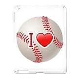 iPad 2 Case White of I Love Baseball