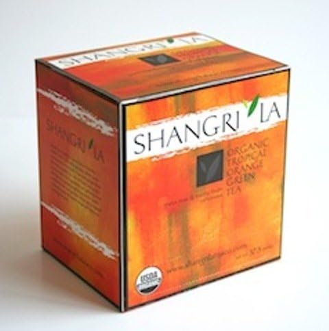 Shangri La Tea 7307 Organic Tropical Orange Green Tea